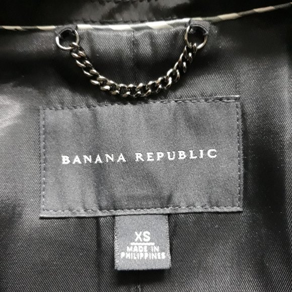 Banana Republic Clara Short Trench Coat Jacket szXS Classic Minimalist Old Money - Picture 4 of 11